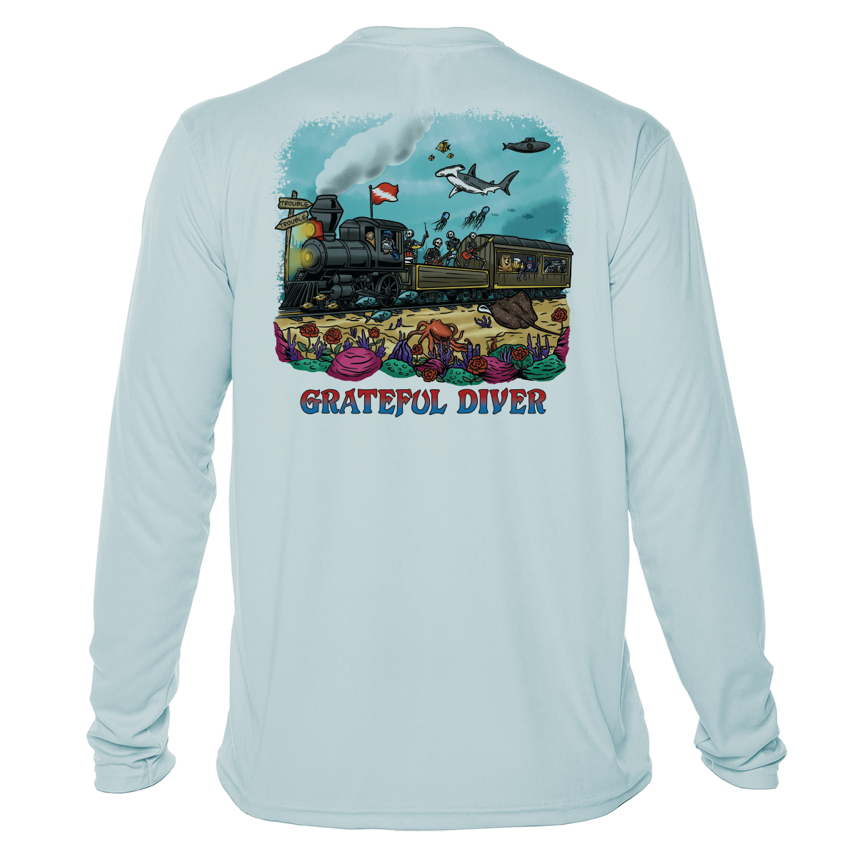 Grateful Diver Right on Time UV Shirt