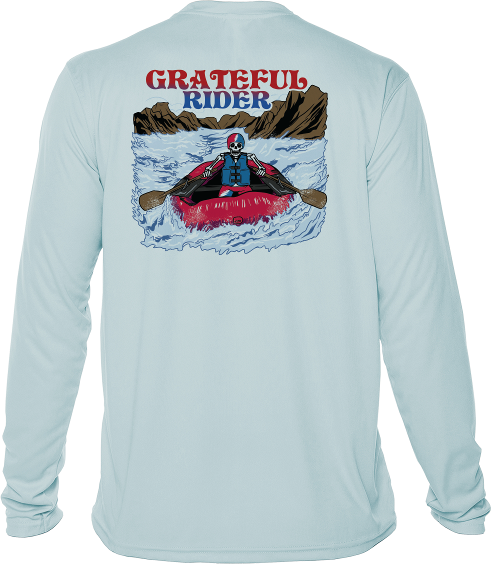 River Ride UPF 50+ Long Sleeve Shirt | Grateful Rider