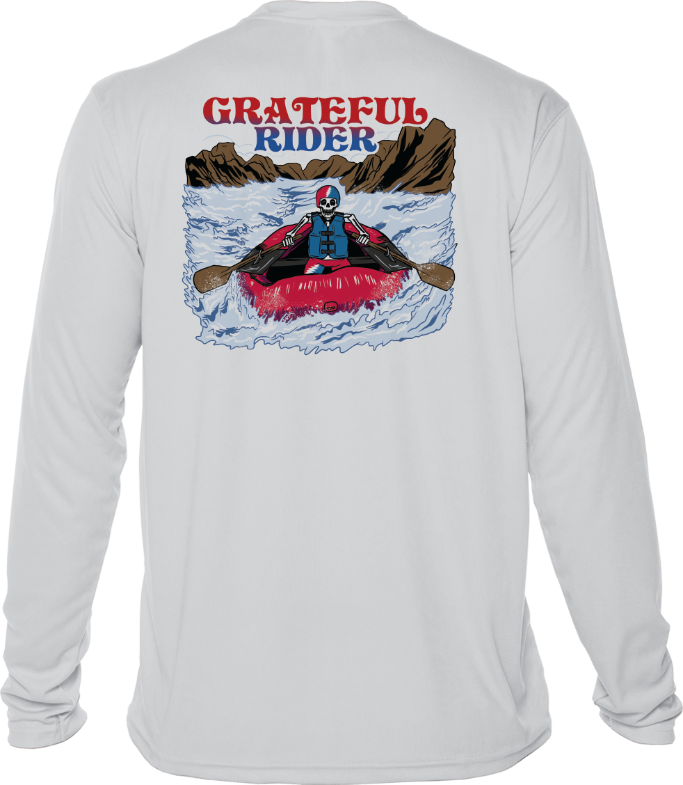 River Ride UPF 50+ Long Sleeve Shirt | Grateful Rider