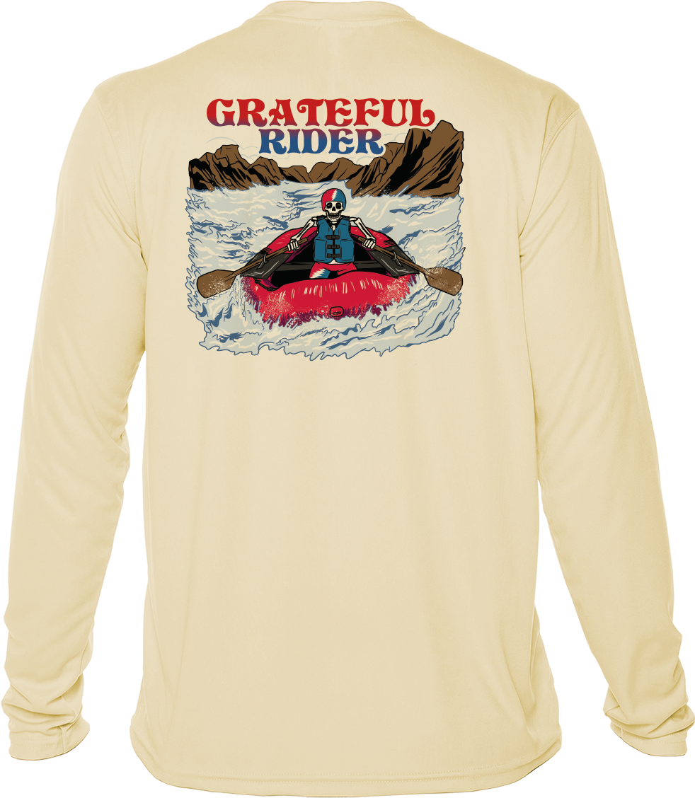 River Ride UPF 50+ Long Sleeve Shirt | Grateful Rider