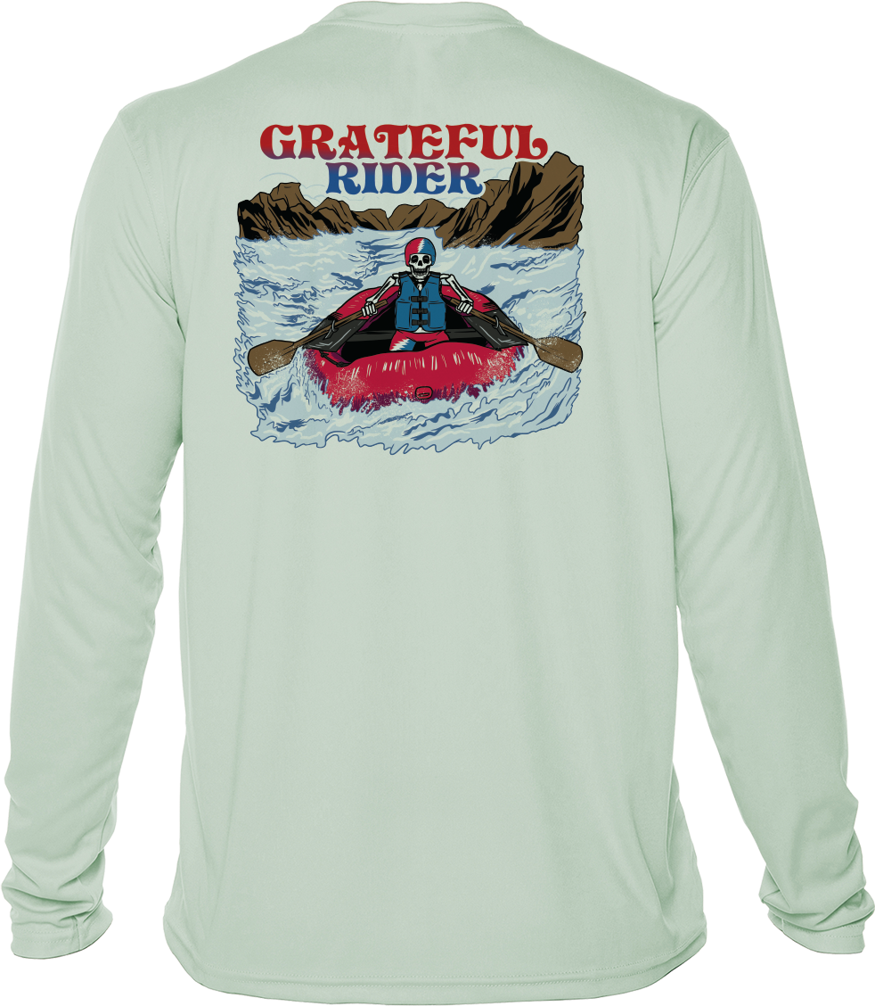 River Ride UPF 50+ Long Sleeve Shirt | Grateful Rider