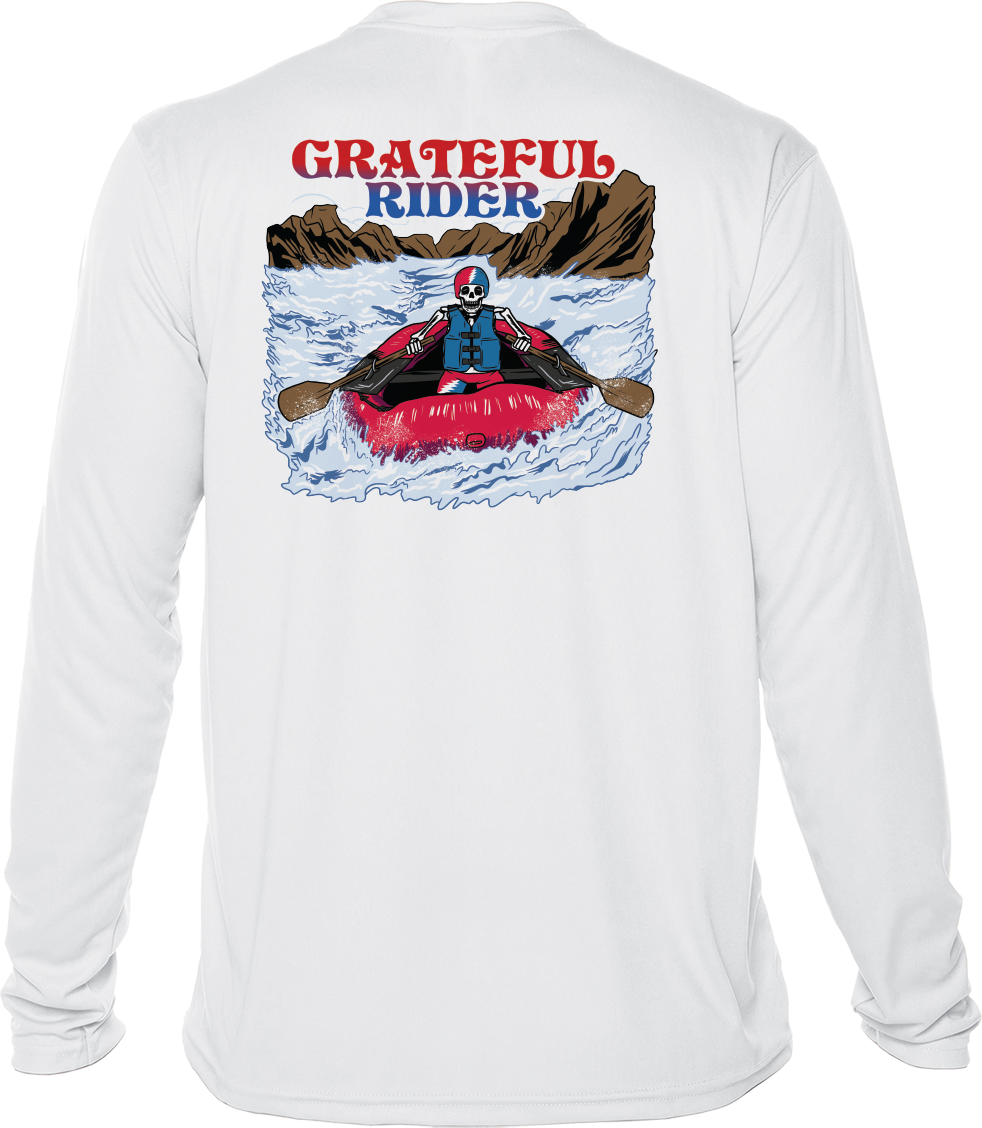 River Ride UPF 50+ Long Sleeve Shirt | Grateful Rider