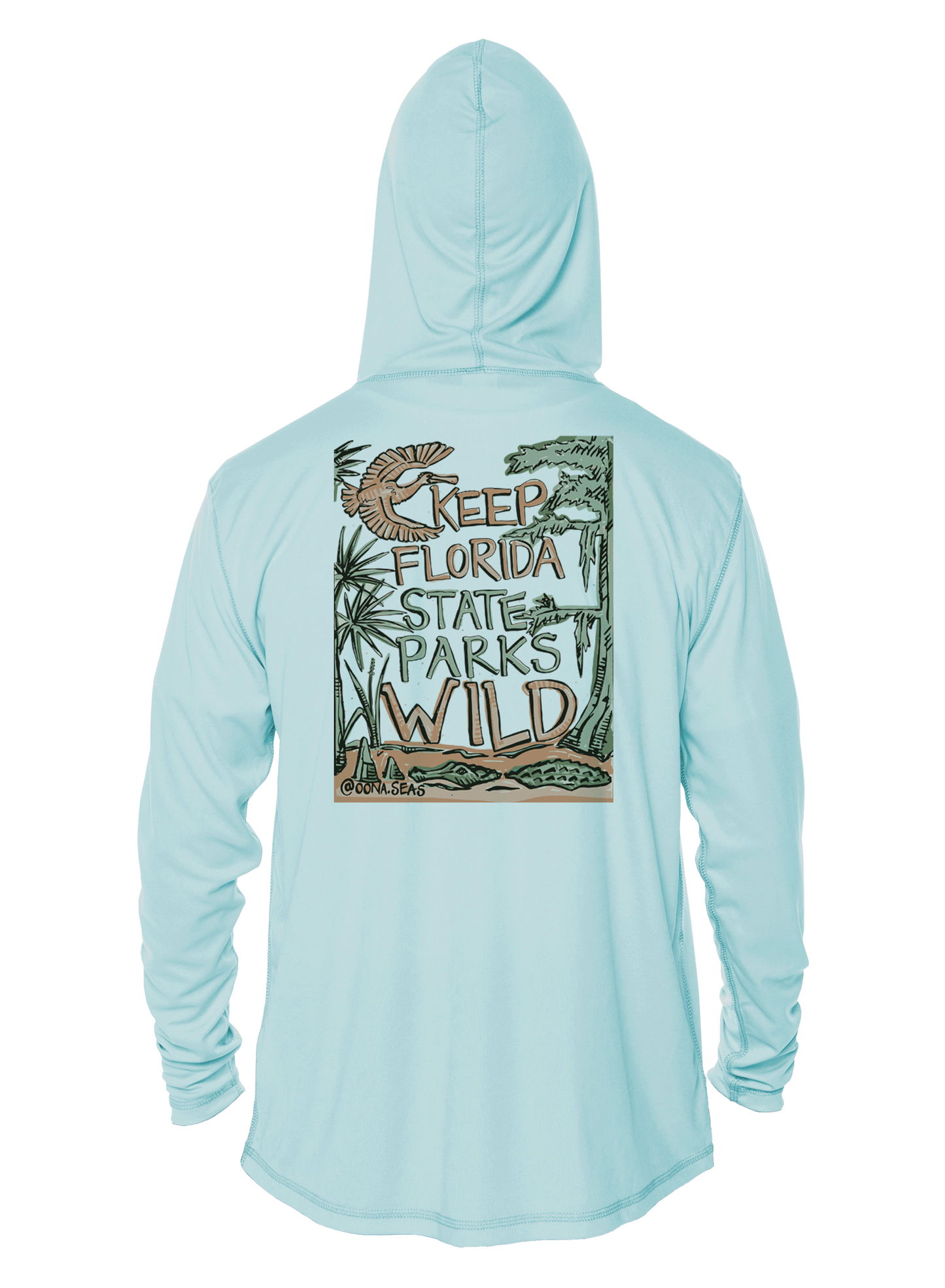 Grateful Outdoors Keep Parks Wild UV Hoodie