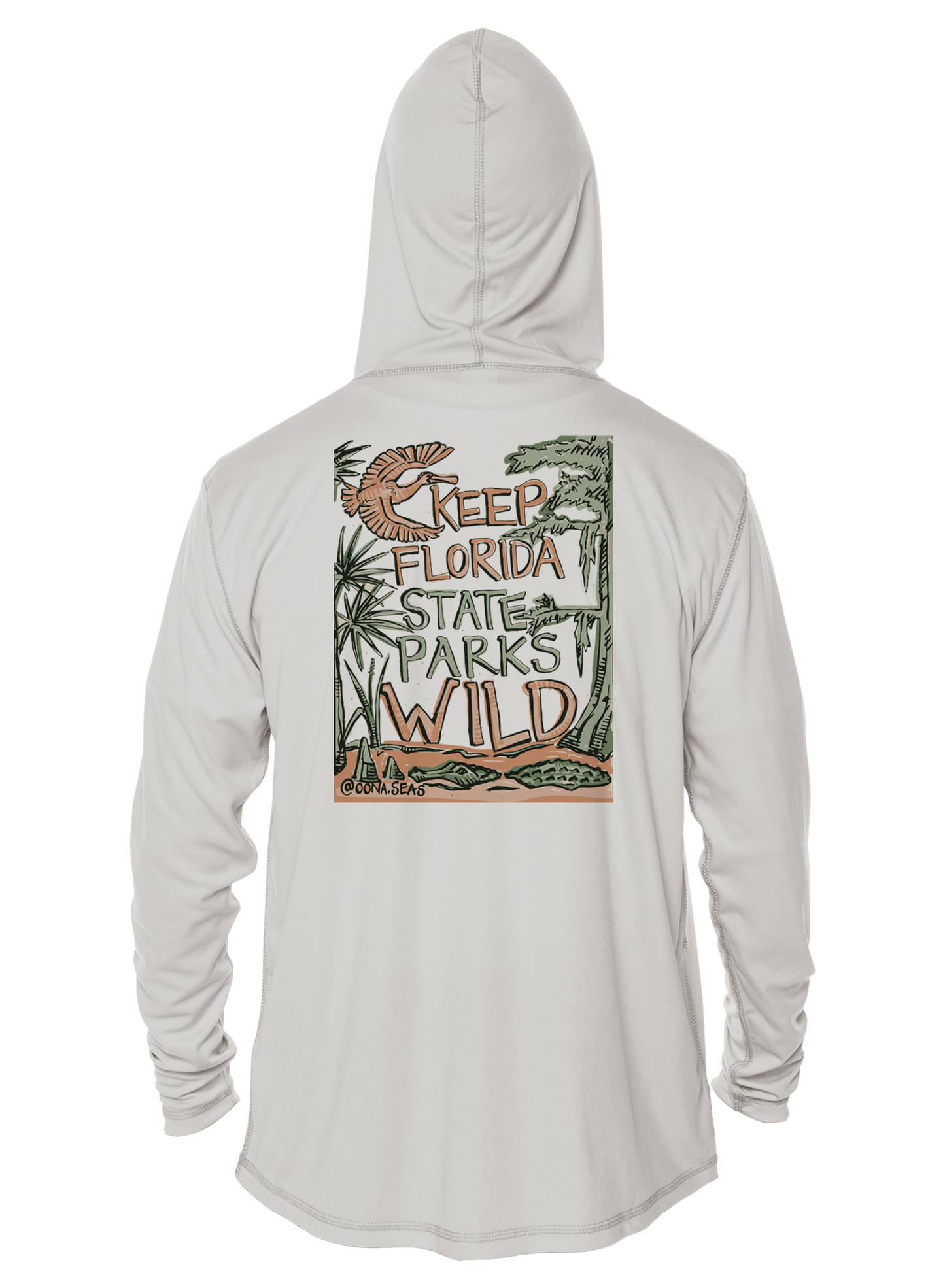 Grateful Outdoors Keep Parks Wild UV Hoodie