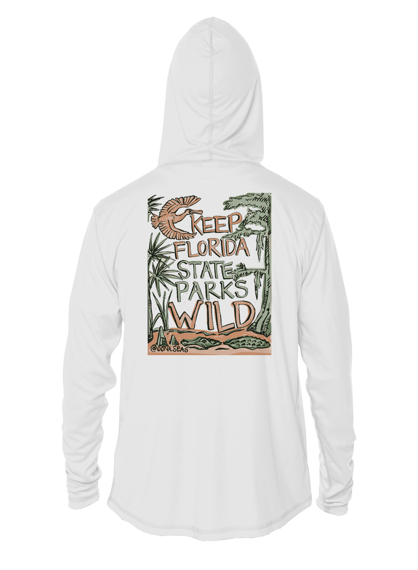 Grateful Outdoors Keep Parks Wild UV Hoodie