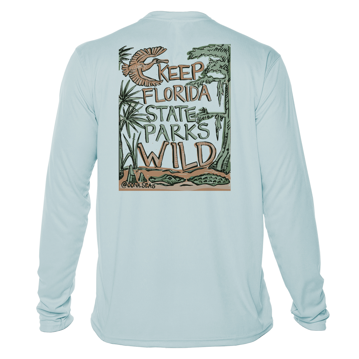 Grateful Outdoors Keep Parks Wild UV Shirt