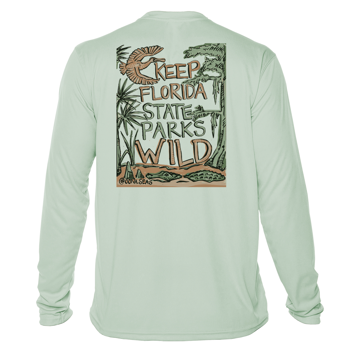 Grateful Outdoors Keep Parks Wild UV Shirt