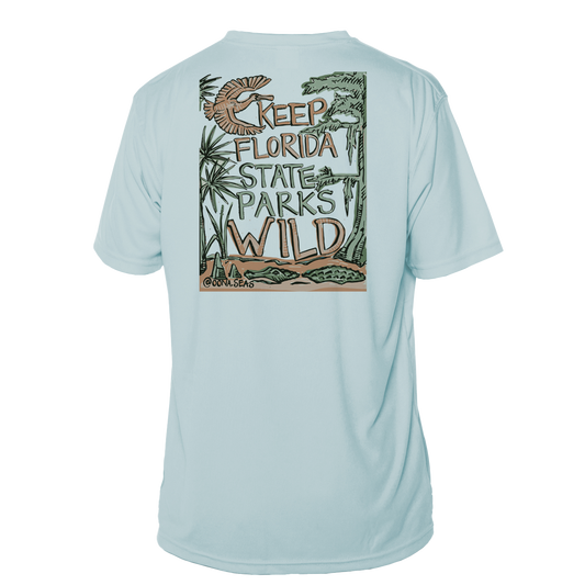 Grateful Outdoors Keep Parks Wild Short Sleeve UV Shirt