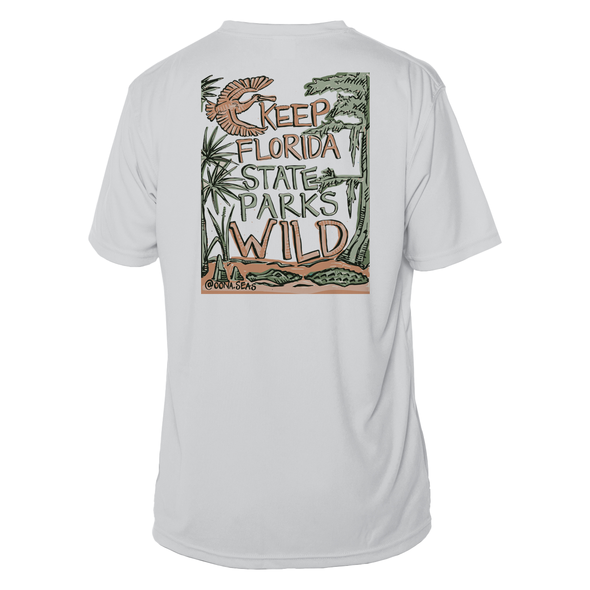 Grateful Outdoors Keep Parks Wild Short Sleeve UV Shirt