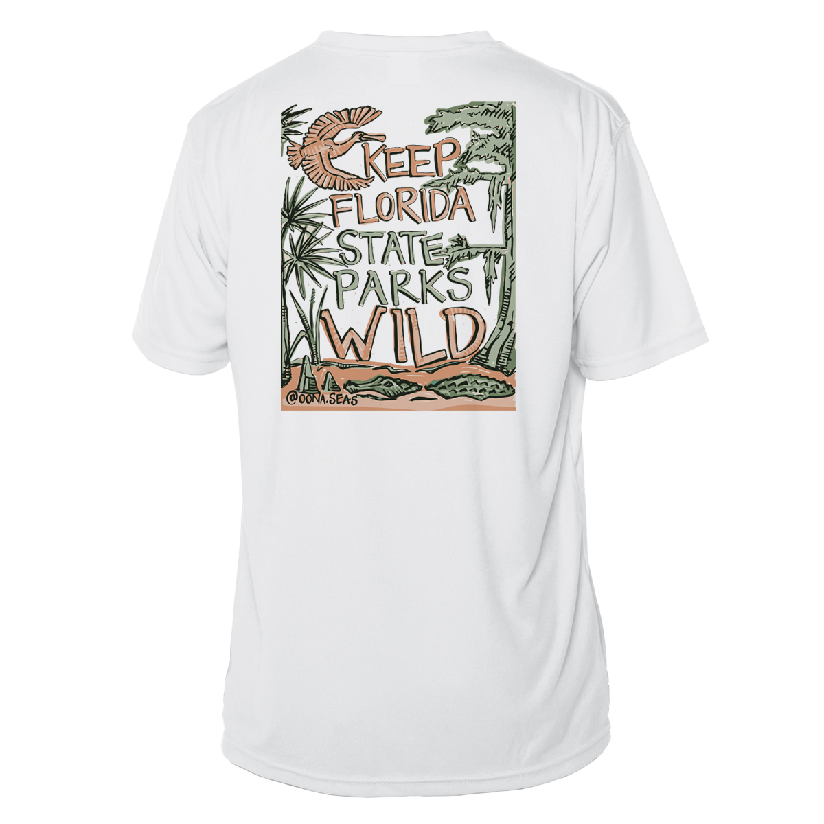 Grateful Outdoors Keep Parks Wild Short Sleeve UV Shirt