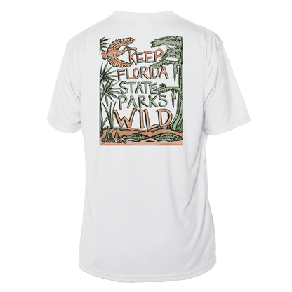 Grateful Outdoors Keep Parks Wild Short Sleeve UV Shirt