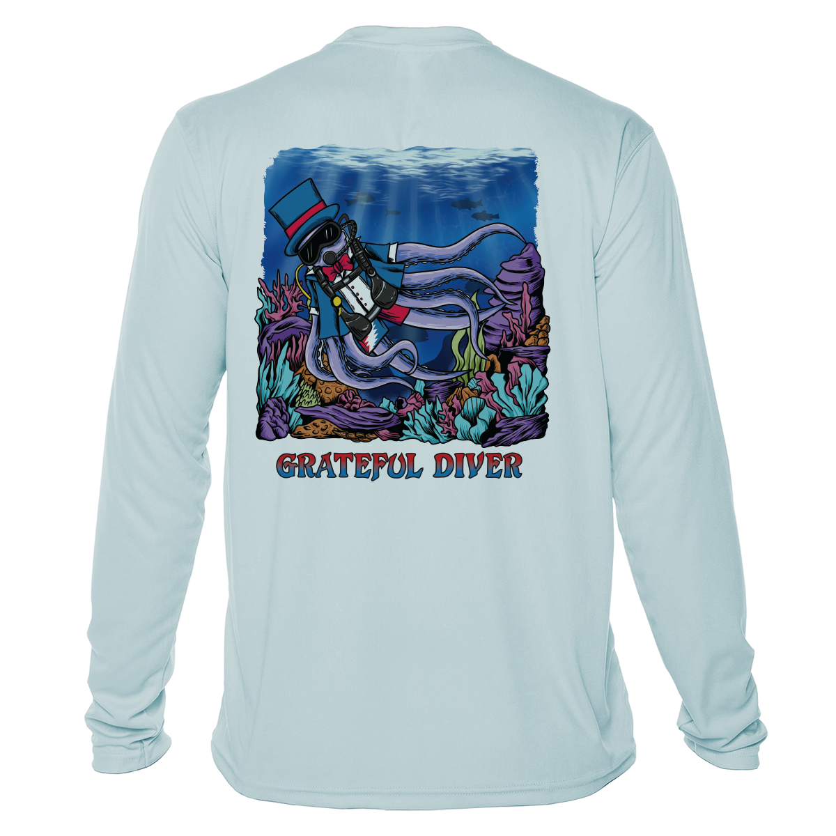 Scuba Sam UPF 50+ Long Sleeve Shirt | Grateful Diver