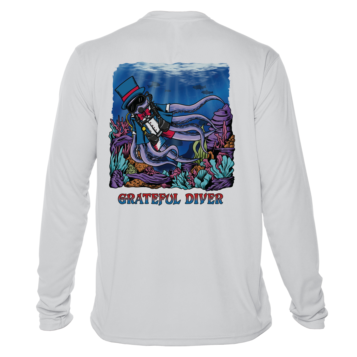 Scuba Sam UPF 50+ Long Sleeve Shirt | Grateful Diver