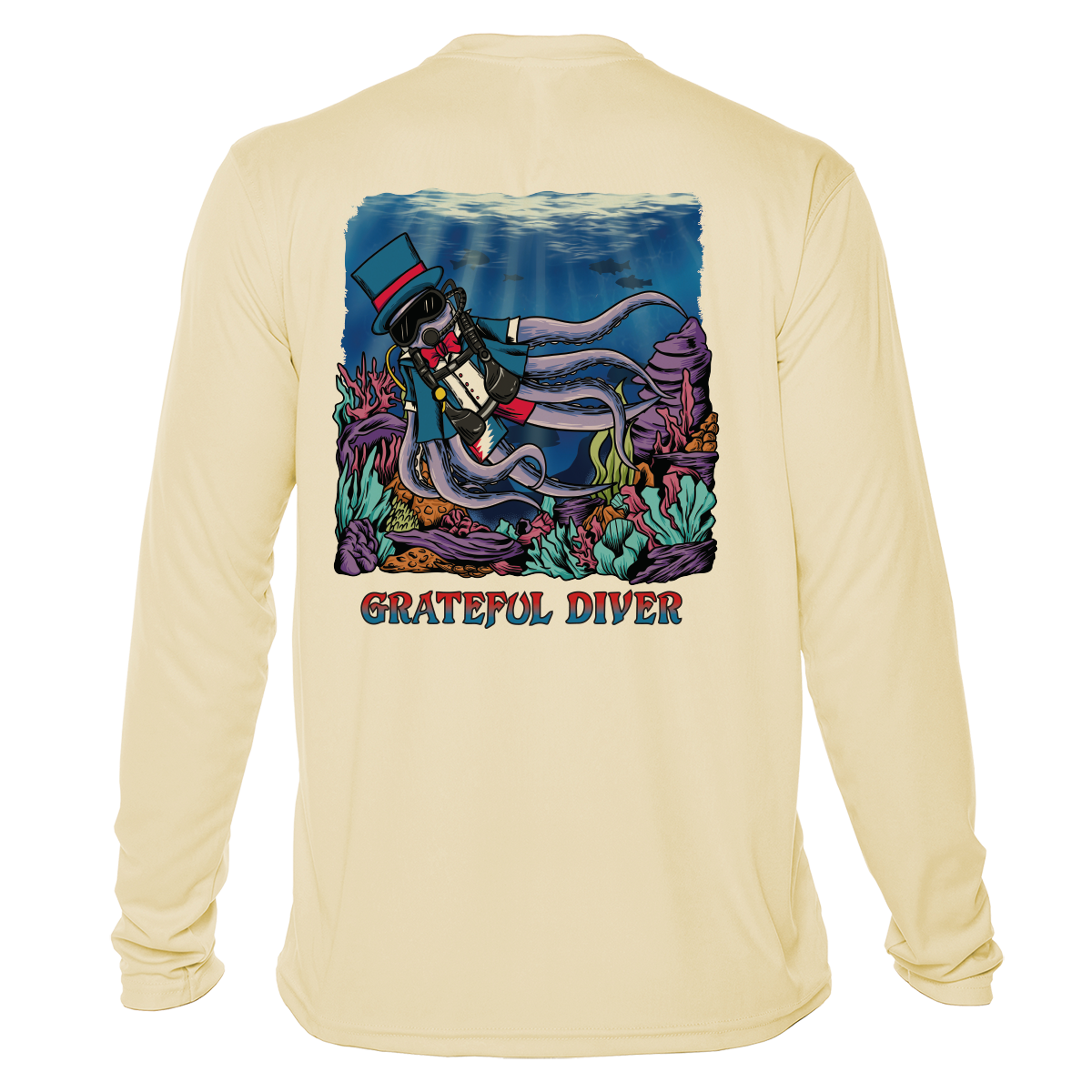 Scuba Sam UPF 50+ Long Sleeve Shirt | Grateful Diver
