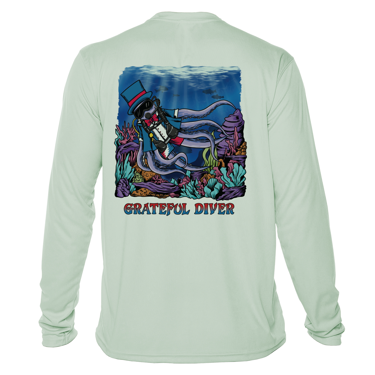 Scuba Sam UPF 50+ Long Sleeve Shirt | Grateful Diver