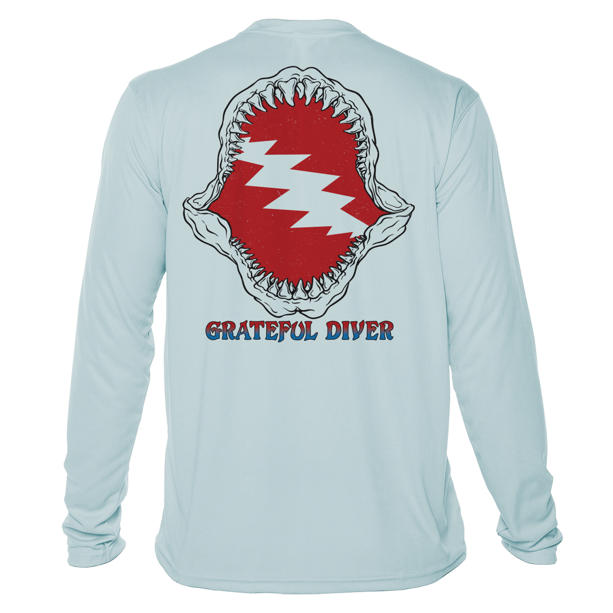 Grateful Diver Shark Lovers UV Shirt