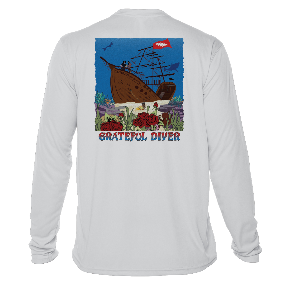 Grateful Diver Ship of Fools UV Shirt