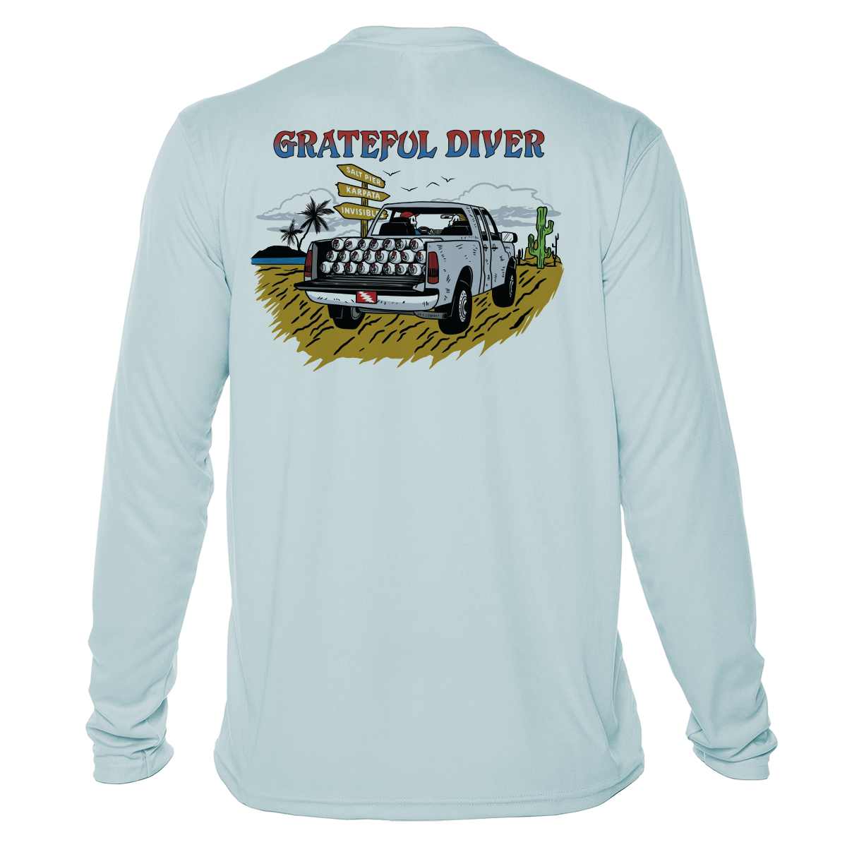 Shore Diver UPF 50+ Long Sleeve Shirt | Grateful Diver