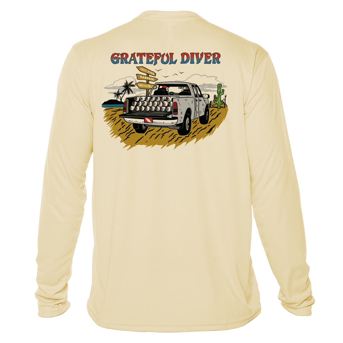 Shore Diver UPF 50+ Long Sleeve Shirt | Grateful Diver