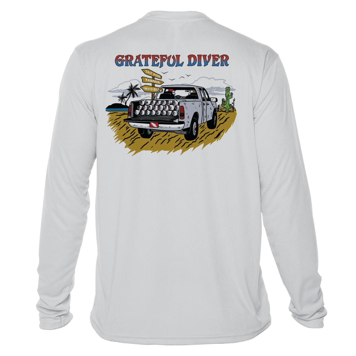 Shore Diver UPF 50+ Long Sleeve Shirt | Grateful Diver
