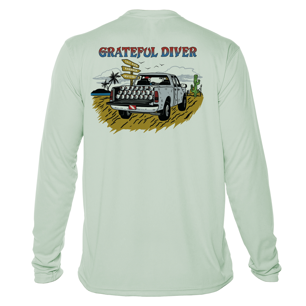 Shore Diver UPF 50+ Long Sleeve Shirt | Grateful Diver
