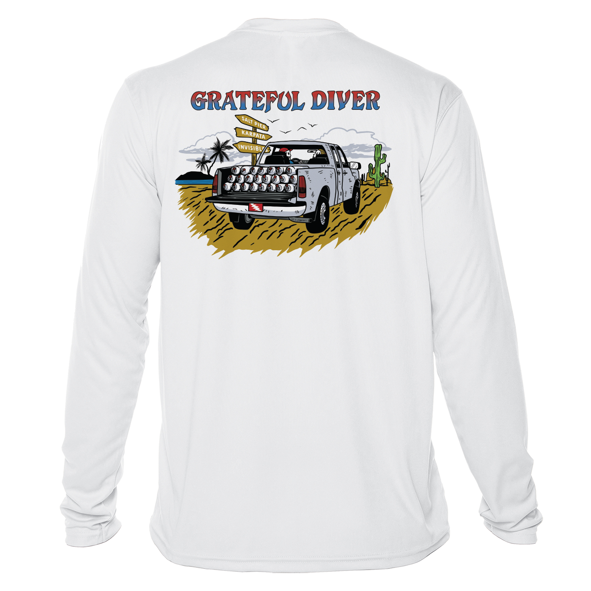 Shore Diver UPF 50+ Long Sleeve Shirt | Grateful Diver
