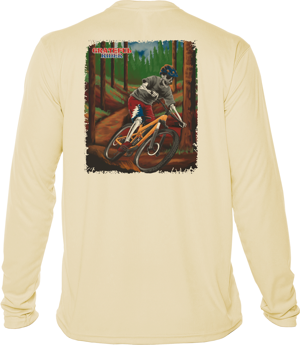 Singletrack UPF 50+ Long Sleeve Shirt | Grateful Rider