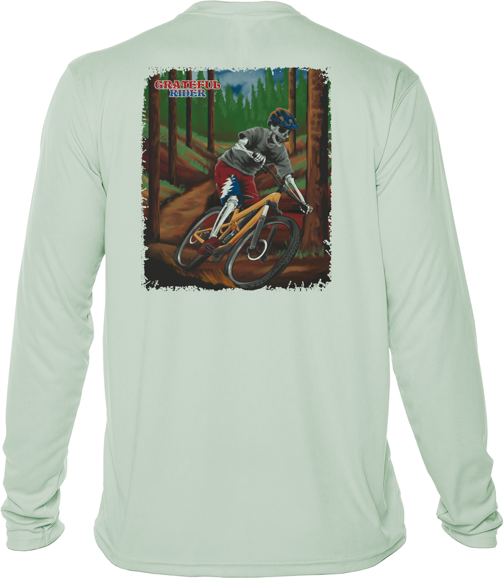 Singletrack UPF 50+ Long Sleeve Shirt | Grateful Rider