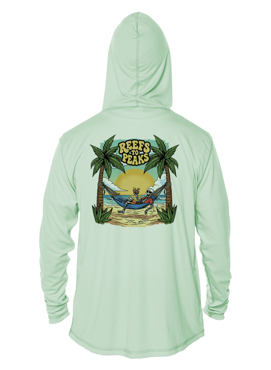 Sunset Siesta UPF 50+ Performance Hoodie | Reefs to Peaks