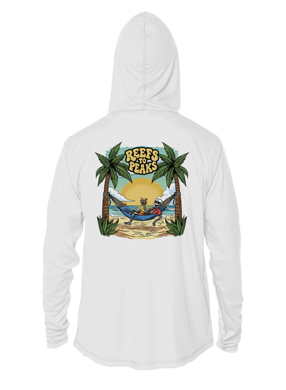 Sunset Siesta UPF 50+ Performance Hoodie | Reefs to Peaks