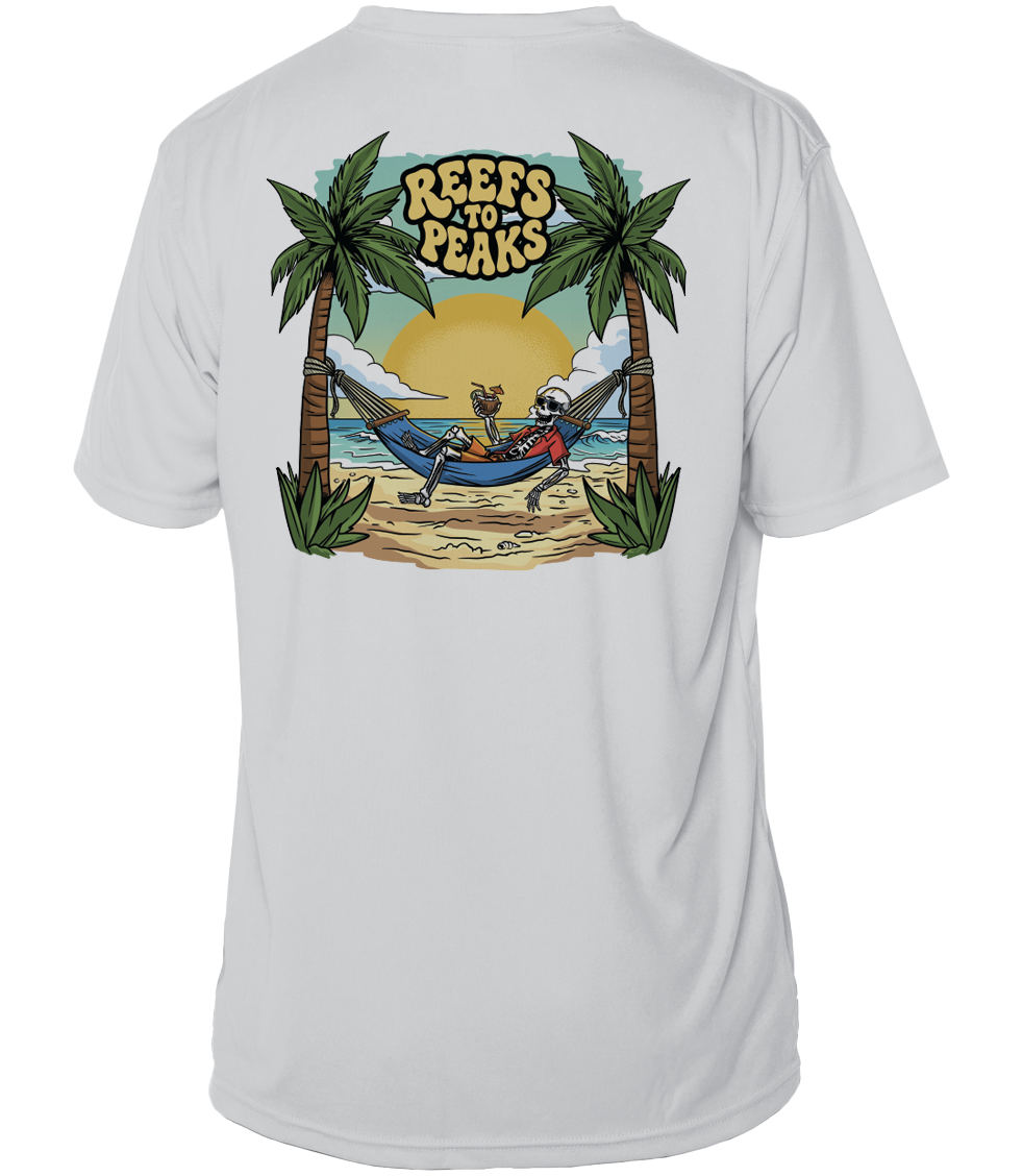 Sunset Siesta UPF 50+ Short Sleeve Shirt | Reefs to Peaks