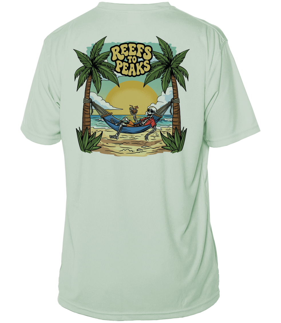 Sunset Siesta UPF 50+ Short Sleeve Shirt | Reefs to Peaks