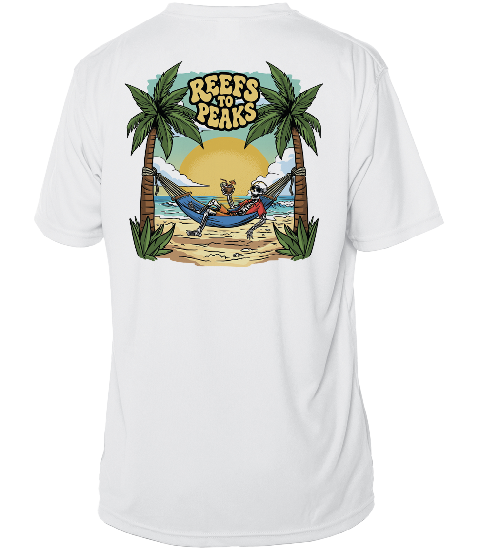 Sunset Siesta UPF 50+ Short Sleeve Shirt | Reefs to Peaks