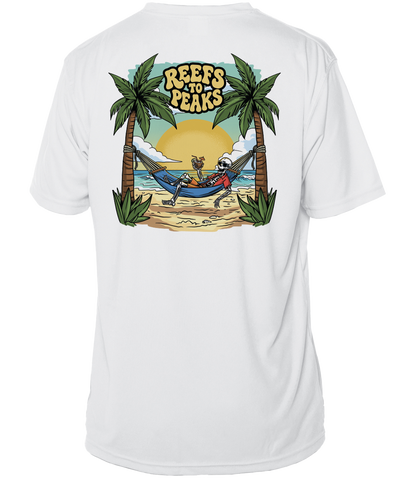 Sunset Siesta UPF 50+ Short Sleeve Shirt | Reefs to Peaks