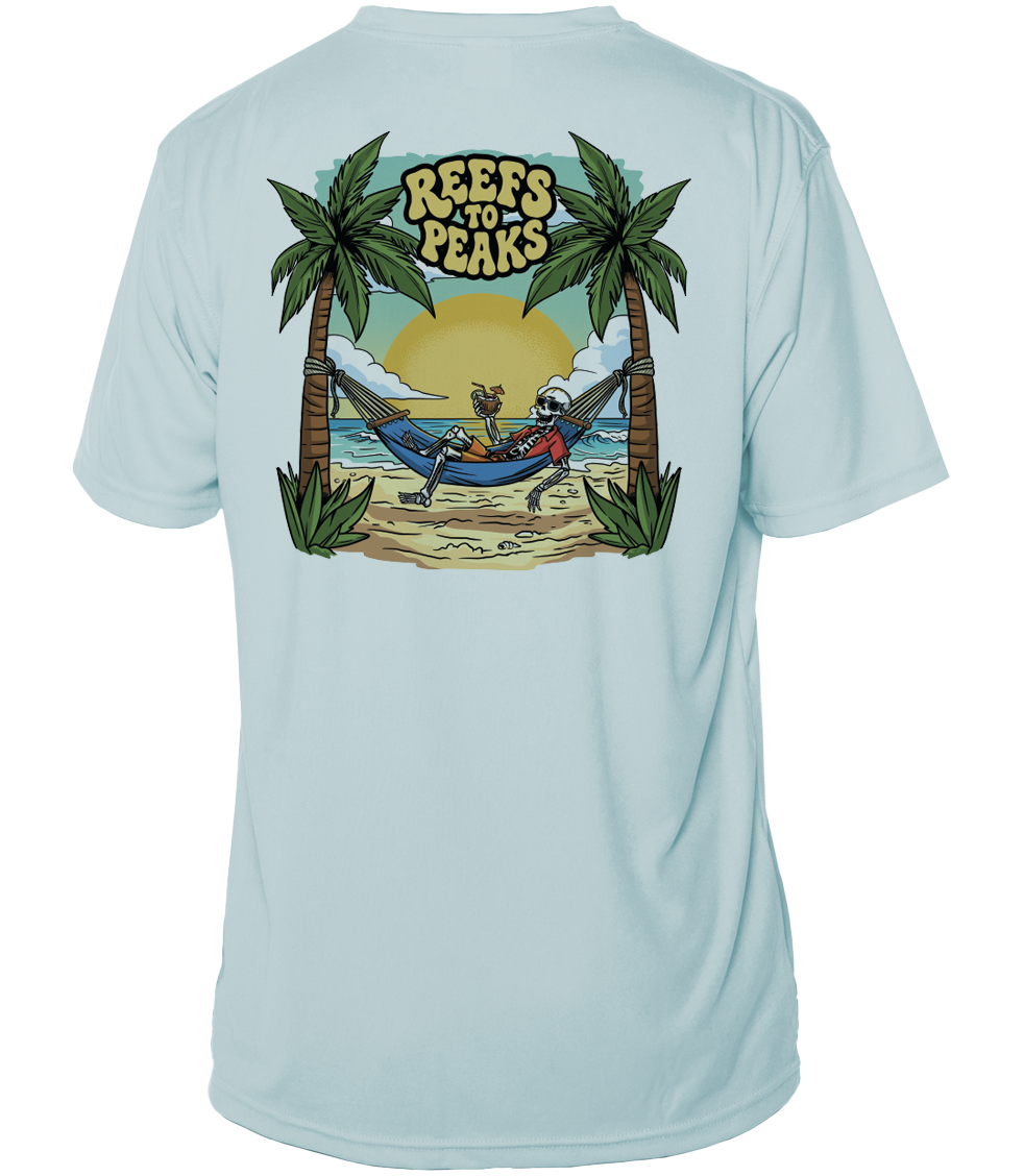 Sunset Siesta UPF 50+ Short Sleeve Shirt | Reefs to Peaks