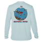 Skeleton Diver UPF 50+ Long Sleeve Shirt | Grateful Diver