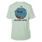 Skeleton Diver UPF 50+ Short Sleeve | Grateful Diver