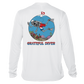 Skeleton Diver UPF 50+ Long Sleeve Shirt | Grateful Diver