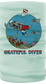Skeleton Diver UPF 50+ Performance Neck Gaiter | Grateful Diver