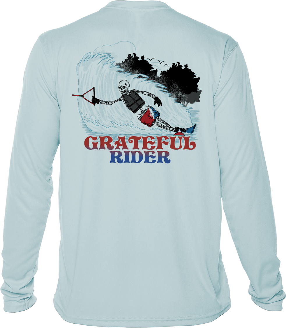 Slalom Cut UPF 50+ Long Sleeve Shirt | Grateful Rider