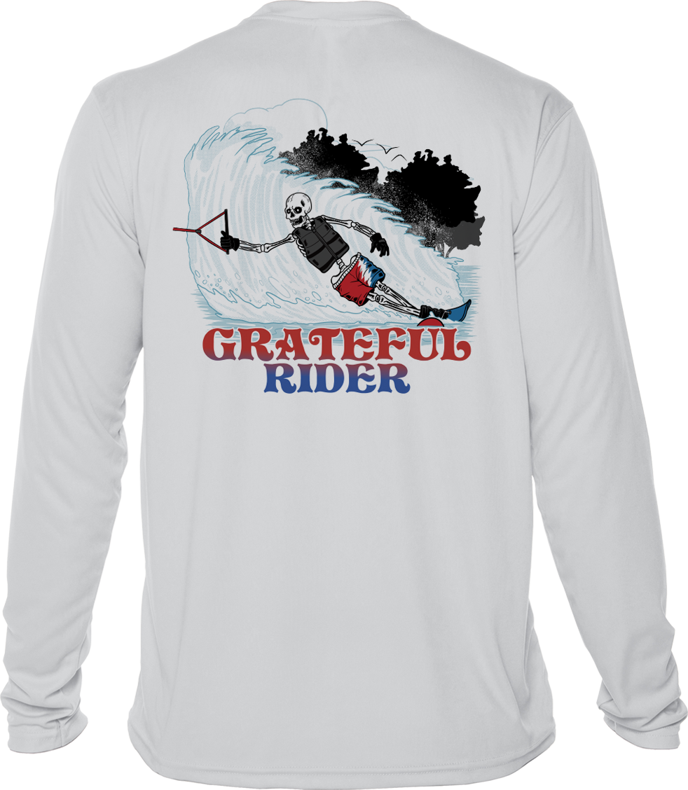 Slalom Cut UPF 50+ Long Sleeve Shirt | Grateful Rider
