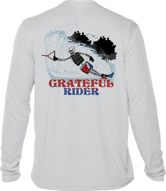 Slalom Cut UPF 50+ Long Sleeve Shirt | Grateful Rider