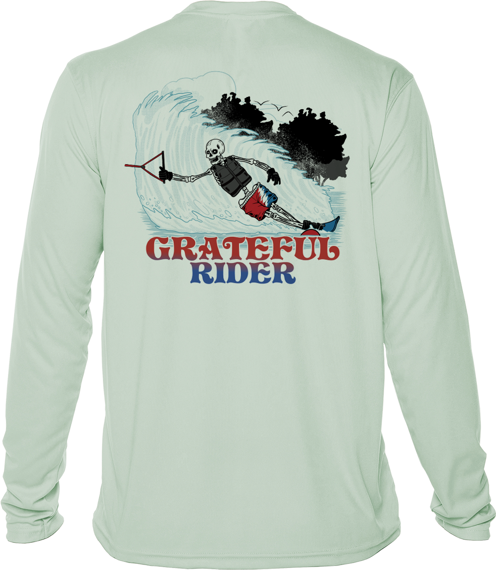 Slalom Cut UPF 50+ Long Sleeve Shirt | Grateful Rider