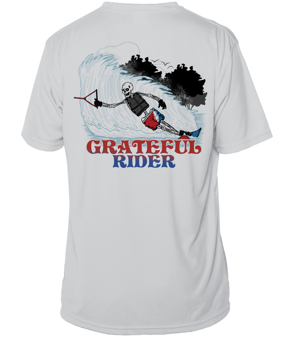 Slalom Cut UPF 50+ Short Sleeve Shirt | Grateful Rider