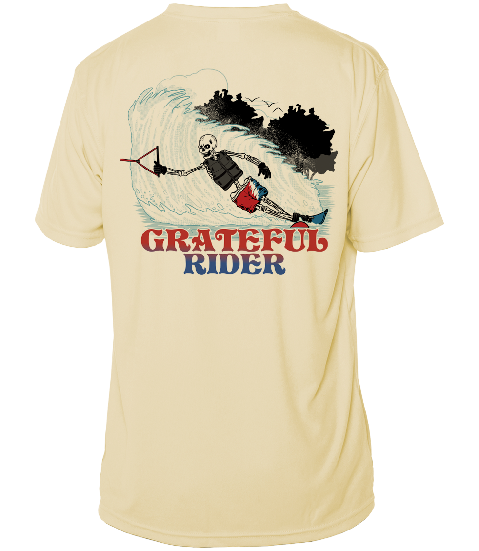 Slalom Cut UPF 50+ Short Sleeve Shirt | Grateful Rider