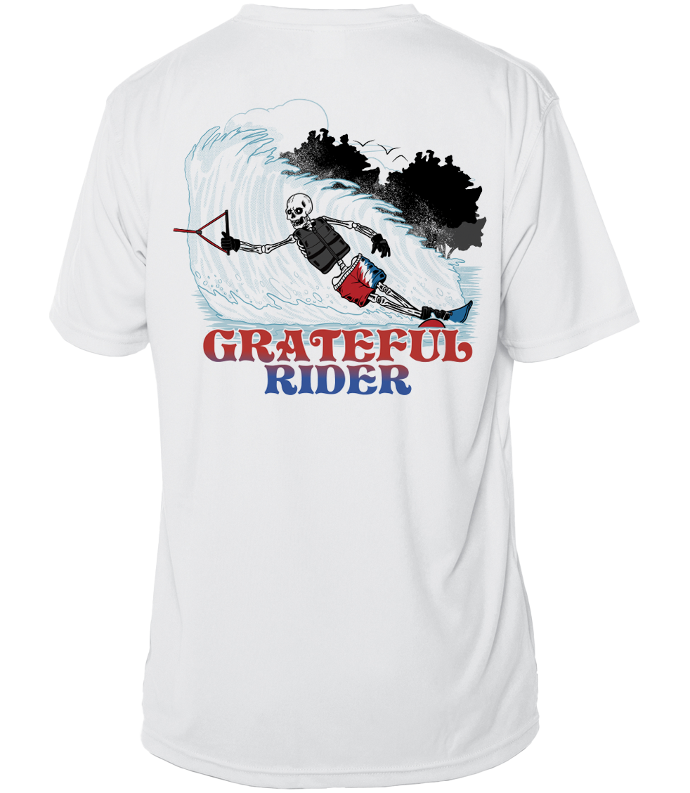 Slalom Cut UPF 50+ Short Sleeve Shirt | Grateful Rider