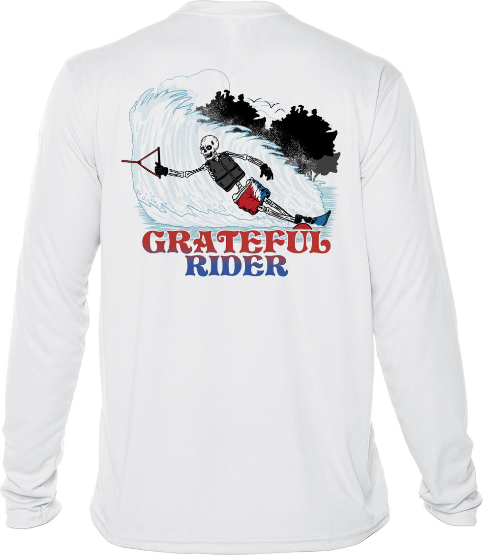 Slalom Cut UPF 50+ Long Sleeve Shirt | Grateful Rider