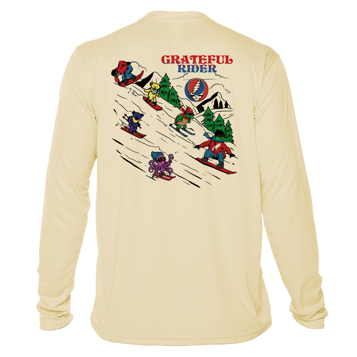 Powder Parade UPF 50+ Long Sleeve Shirt | Grateful Rider