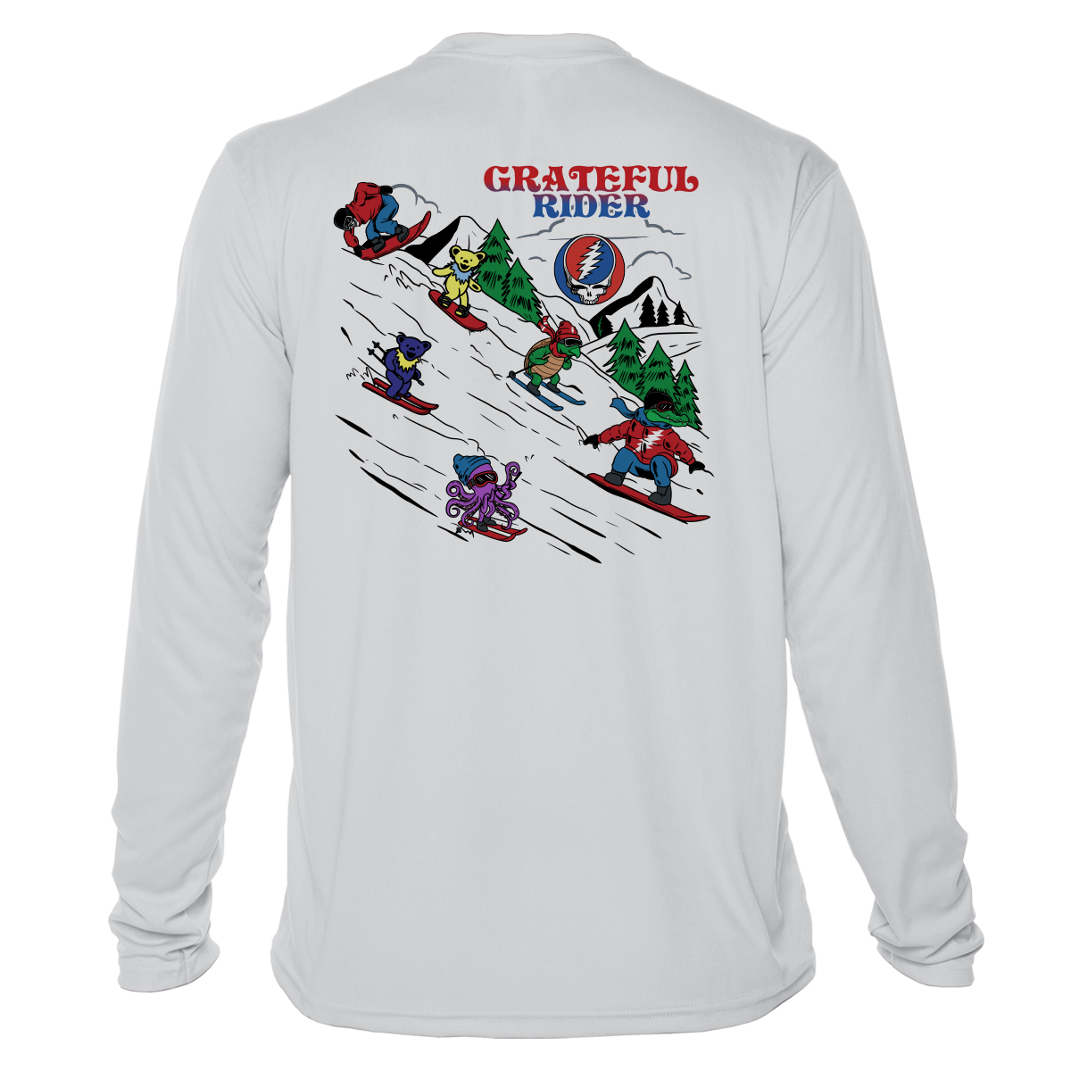 Powder Parade UPF 50+ Long Sleeve Shirt | Grateful Rider