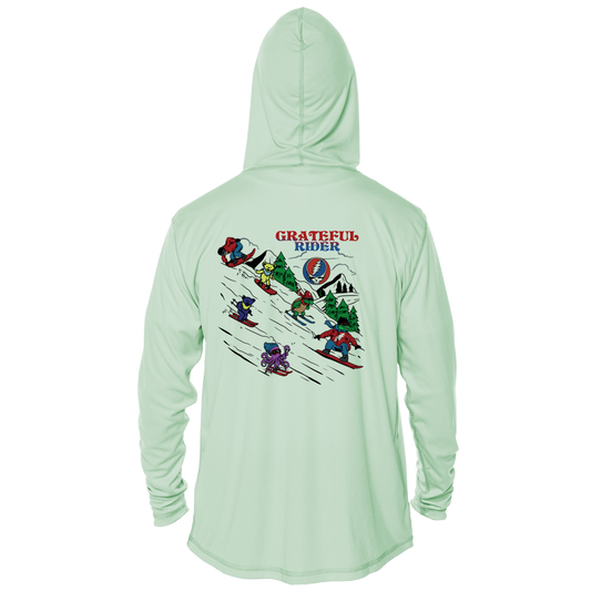 Powder Parade UPF 50+ Performance Hoodie | Grateful Rider